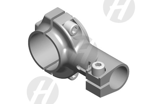 T-clamp collar,with split clip(steel)